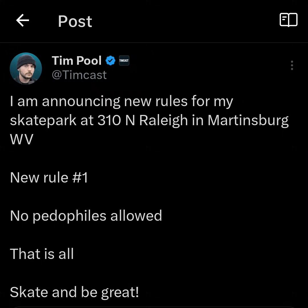 Tim Pool Anti Pedophilia